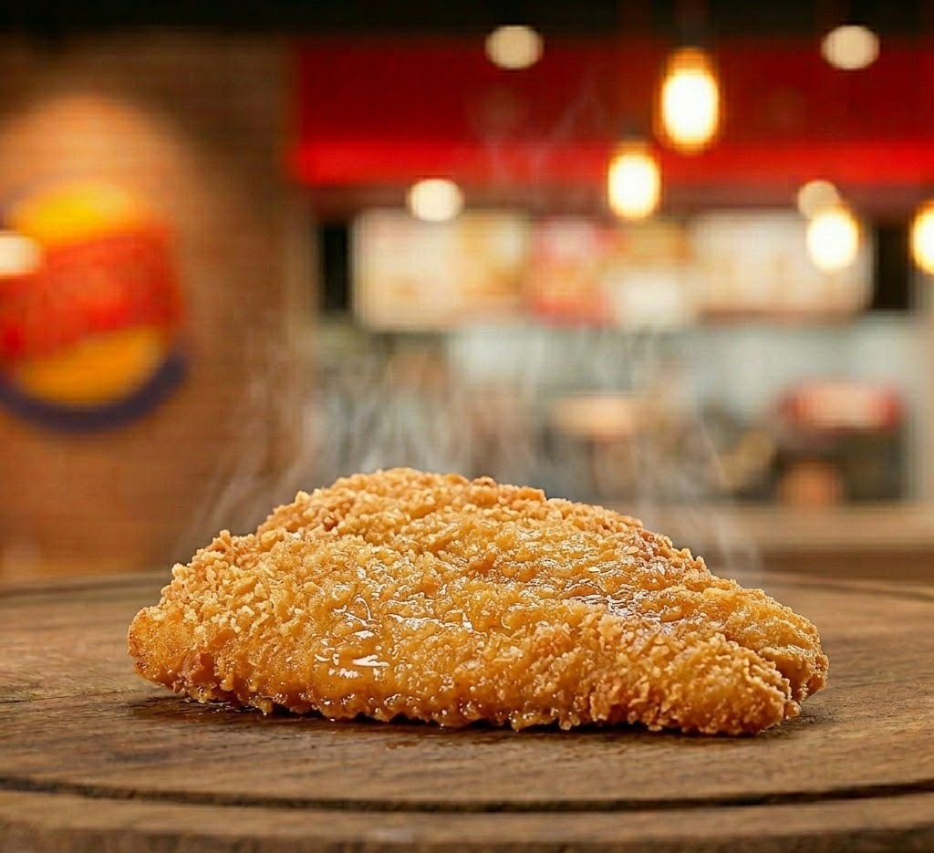 Filé de Peixe Empanado